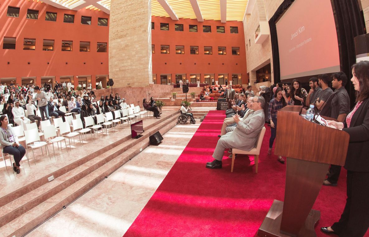 Dean's List Fall'15 Award Ceremony Carnegie Mellon University in Qatar